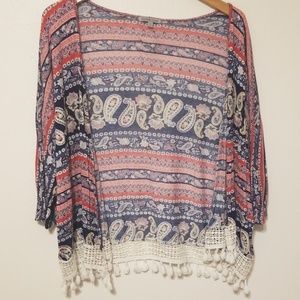 Xs Charlotte Russe cover up/cardigan